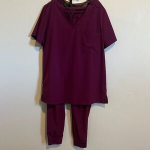 Scrub Joy Purple Scrub Set